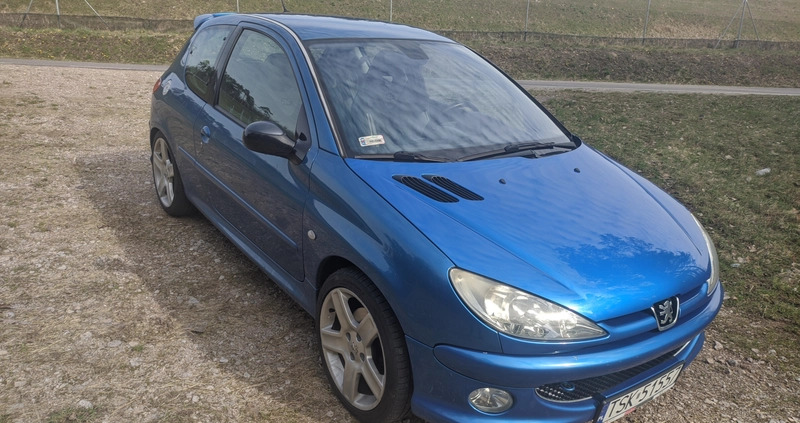 Peugeot 206 cena 22000 przebieg: 192000, rok produkcji 2003 z Miłakowo małe 92